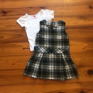 Plaid Romper
